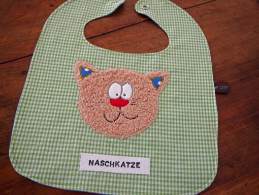 Lätzchen "Naschkatze" – Bild 2