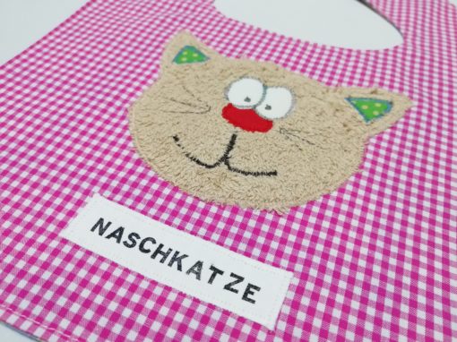 Lätzchen "Naschkatze"