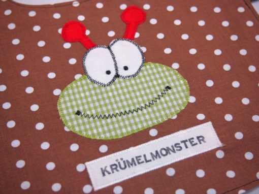 Lätzchen "Krümelmonster" – Bild 9