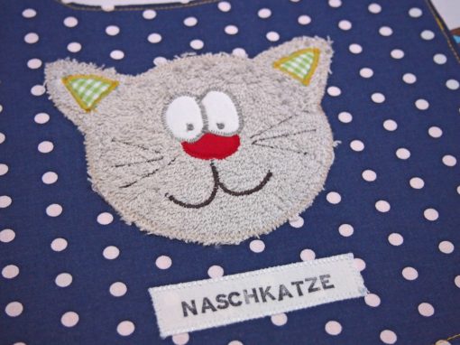 Lätzchen "Naschkatze" – Bild 4